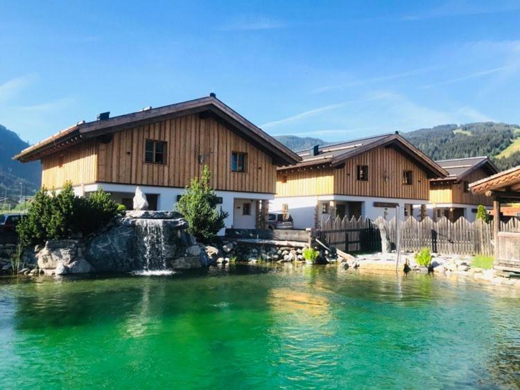 Sieglhub Chalets - Appartements - Hotel ฟลาคเฮา ภายนอก รูปภาพ