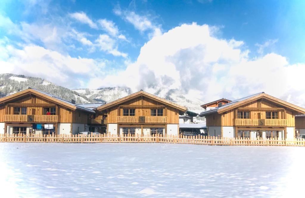 Sieglhub Chalets - Appartements - Hotel ฟลาคเฮา ภายนอก รูปภาพ